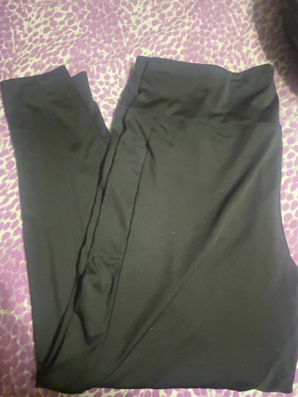 No Boundaries Black High-Waist Performance Leggings
